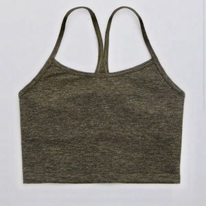 Aerie Offline The Hugger Longline Racerback Sports Bra